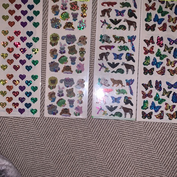 Lot of 4 vintage stickers - Picture 1 of 5